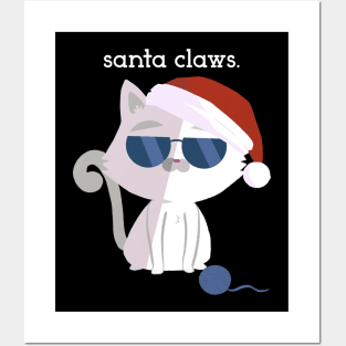 santa claws. Posters and Art